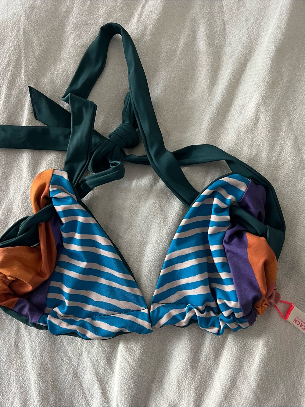 Free People Veronica Convertible Bikini Top Size Medium RT $108 NWOT